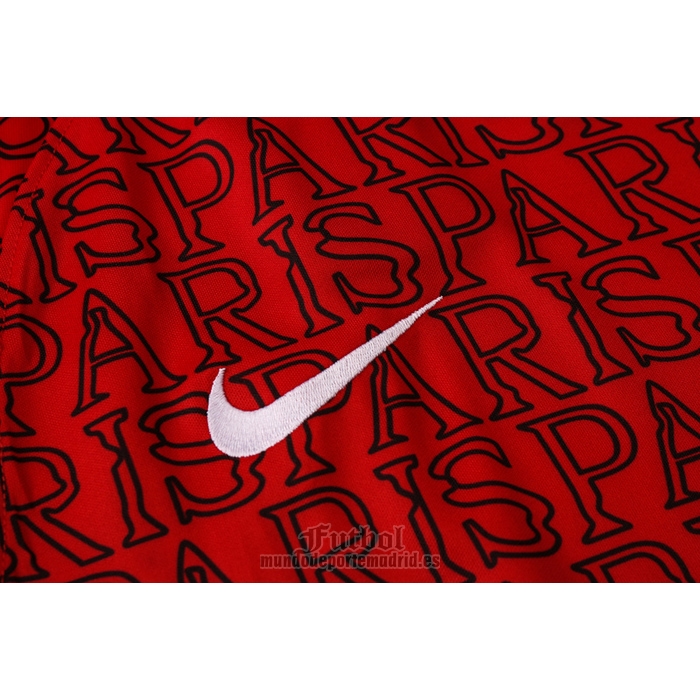 Chandal del Paris Saint-Germain Manga Corta 2020-2021 Rojo